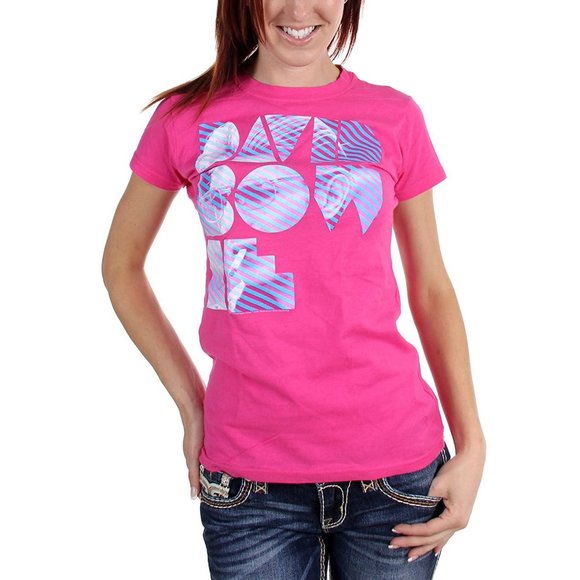 David Bowie Striped Photo Logo glam pop rock Official T-Shirt XL NWT - Picture 1 of 3